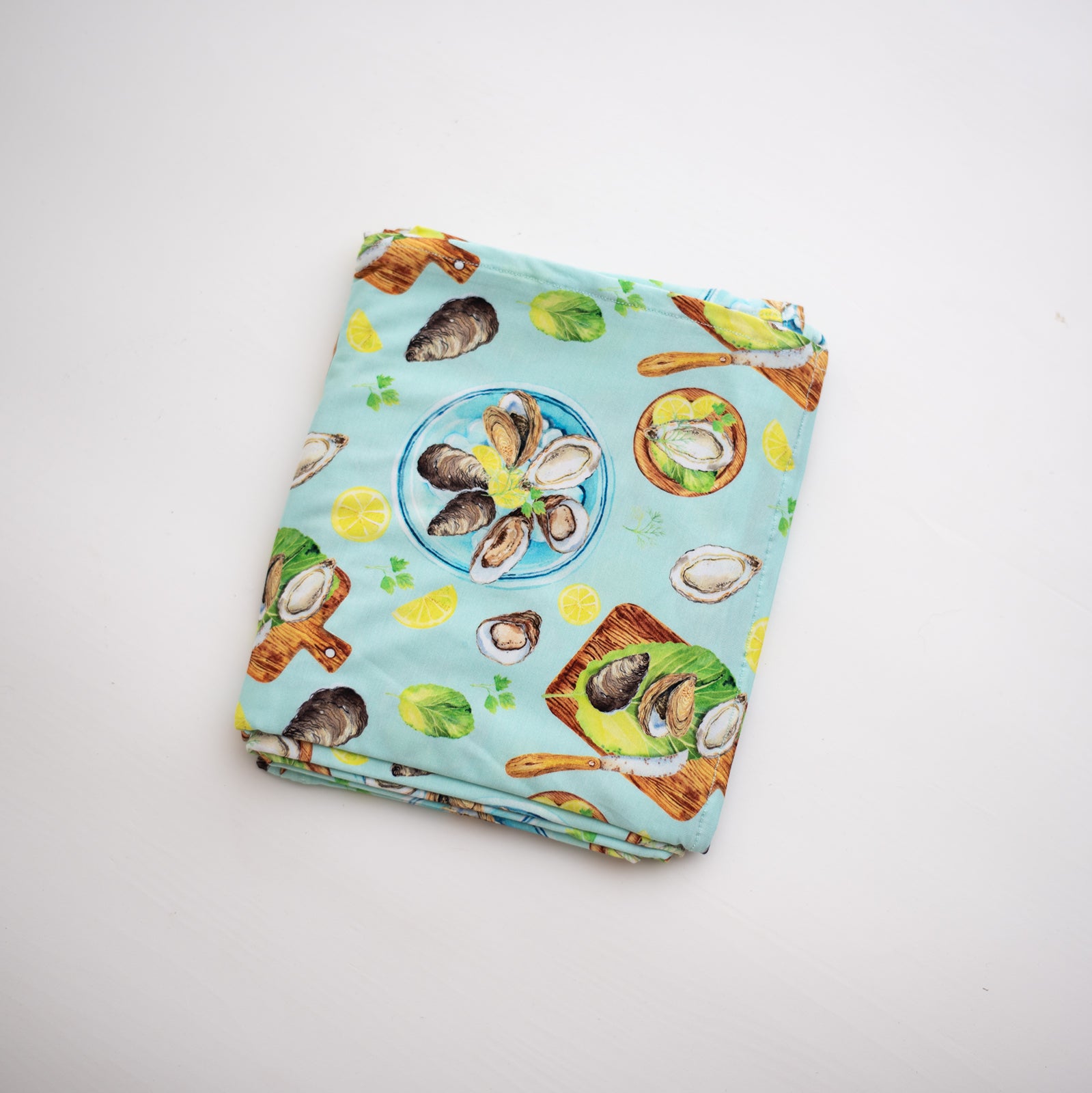 oyster swaddle blanket