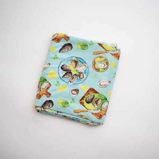 oyster swaddle blanket