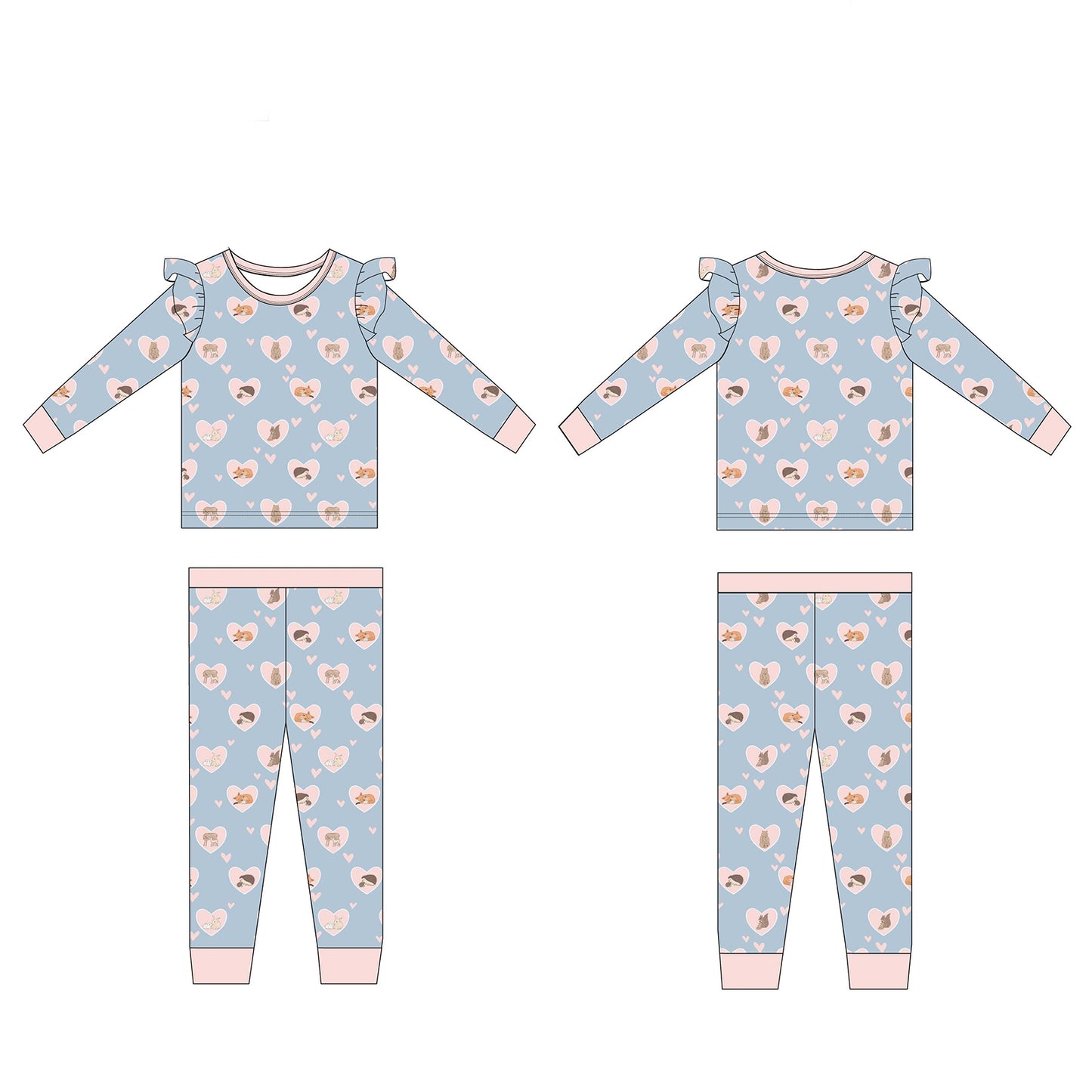 Better Together Long-Sleeve Pajama Set